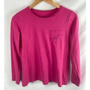 Vineyard Vines Long Sleeve Pink Shirt  XS